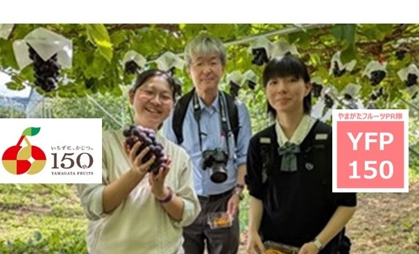 やまがたフルーツPR隊「YFP150」vol.7（前編）シャインマスカット