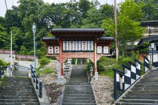 蔵王2（蔵王温泉・酢川神社）（Sukawa Shrine in Zao Onsen 1）