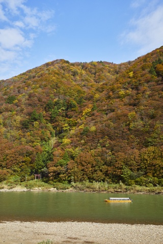 最上川舟下り1（Mogami River Boat Line Descent 1）