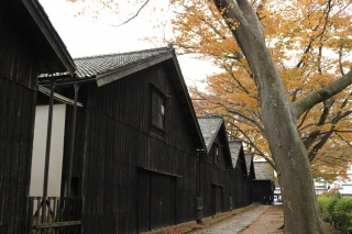 山居倉庫（Sankyo-soko Rice Storehouses）