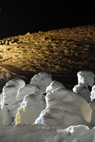 蔵王の樹氷（Snow monsters at Mt. Zao）