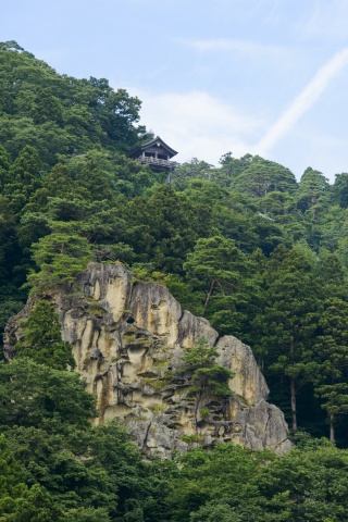 山寺（宝珠山立石寺）（Yamadera: Rissyakuji temple）