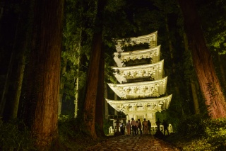羽黒山五重塔（Five-storied Pagoda of Mt. Haguro　（National treasure））