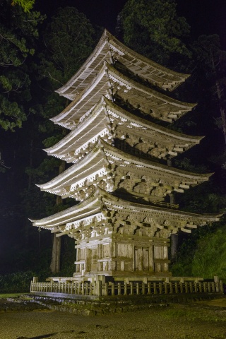 羽黒山五重塔（Five-story Pagoda of Mt. Haguro　（National treasure））