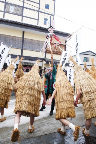 上山市伝統民俗行事「加勢鳥」（Traditional event Kasedori）