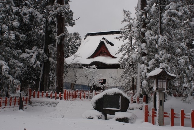 三神合祭殿(冬)