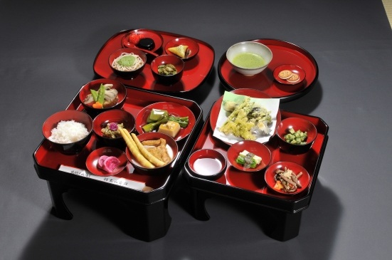 Shojin Ryori ( Traditional Japanese vegetarian Cuisine) at…