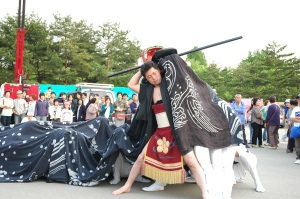 獅子舞（平山　熊野神社例祭）