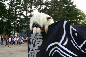 獅子舞（九野本　稲荷神社例祭）