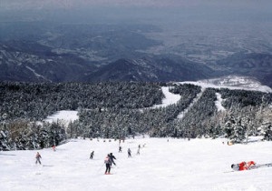 天元台高原スキー場開き