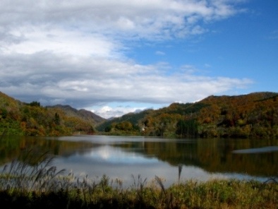 横川ダム　白い森おぐに湖